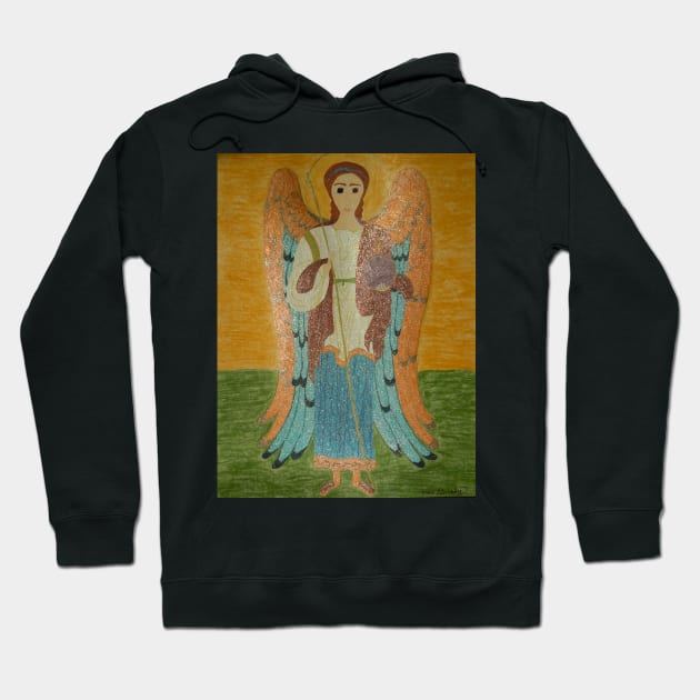 Saint Michael Hoodie by DebiCady